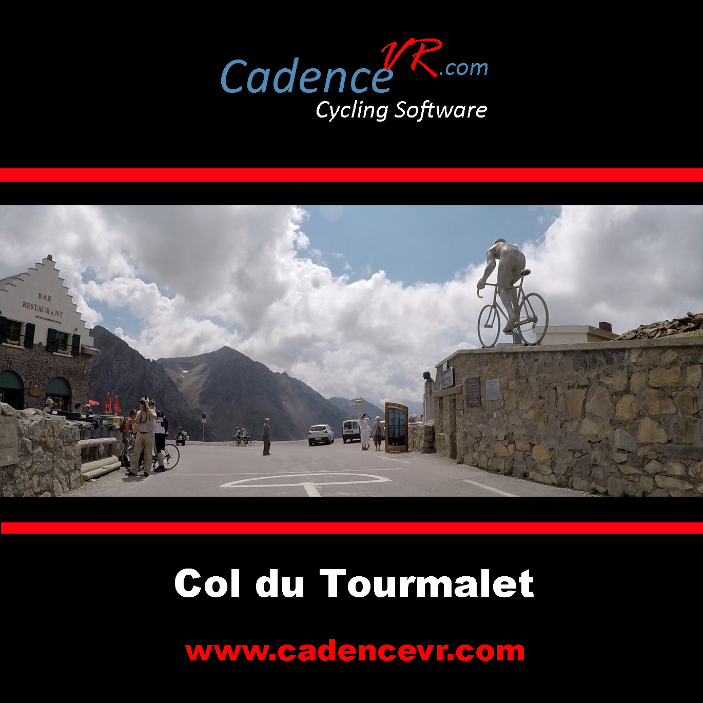 CadenceVR - Col du Tourmalet - St. Marie Campan